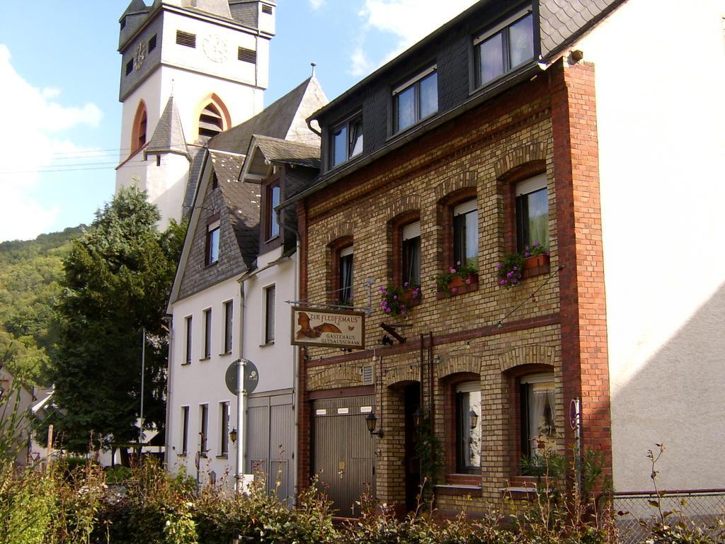 Zur Fledermaus Otel Bacharach Dış mekan fotoğraf